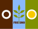 Flag of Fresno, California